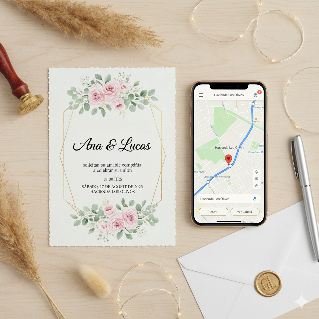 Invitaciones digitales para bodas en Guatemala 2026